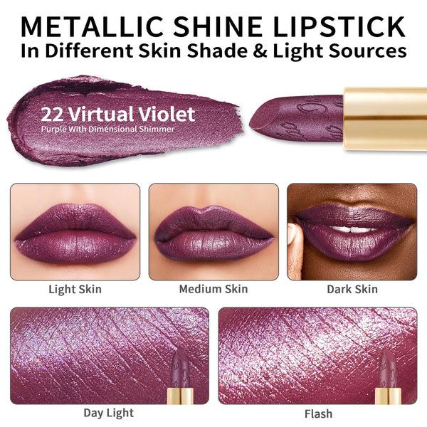 Oulac Metallic Shine Lipstick
