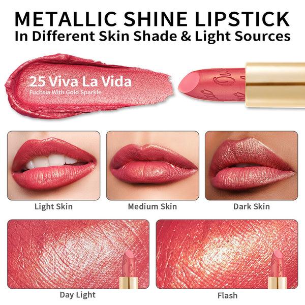Oulac Metallic Shine Lipstick