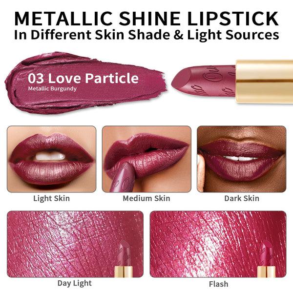 Oulac Metallic Shine Lipstick