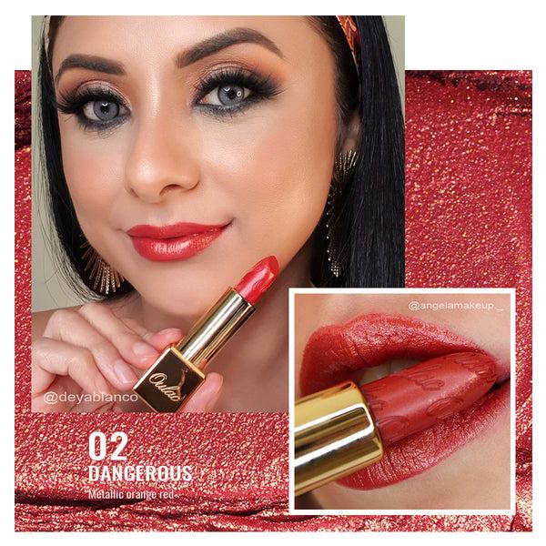 Oulac Metallic Shine Lipstick