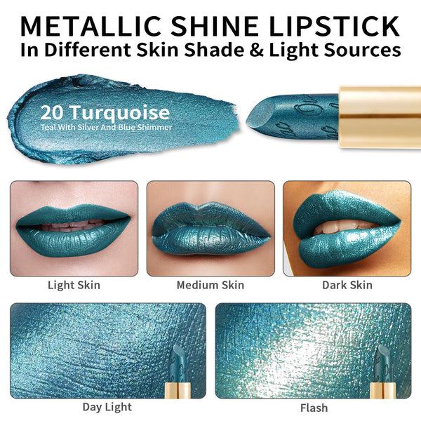 Oulac Metallic Shine Lipstick