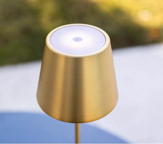 ozalide ALIKI - Lampe à poser tactile et rechargeable - Vert amande