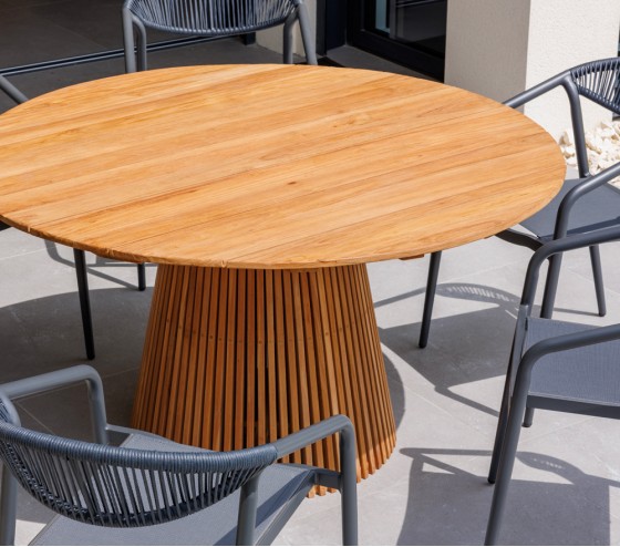 ozalide BALINA - Ensemble table et chaises de jardin - 6 places