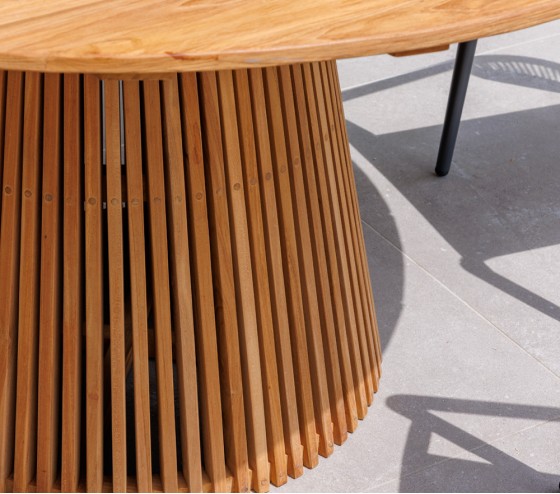 Ozalide BALINIS - Ensemble Table Et Chaises De Jardin - 6 Places