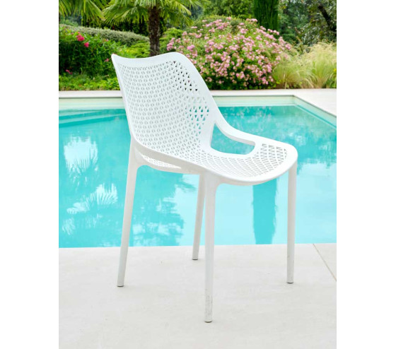 Ozalide BALINIS - Ensemble Table Et Chaises De Jardin - 6 Places