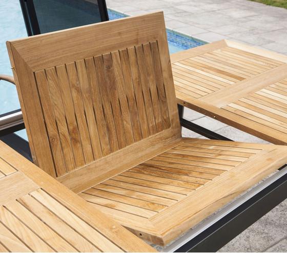 Ozalide CABOURG - Table De Jardin Extensible - 8 Places