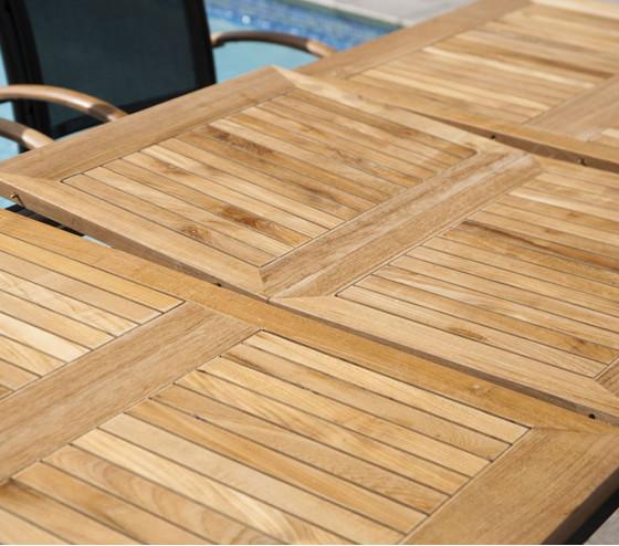 ozalide CABOURG - Table de jardin extensible - 8 places