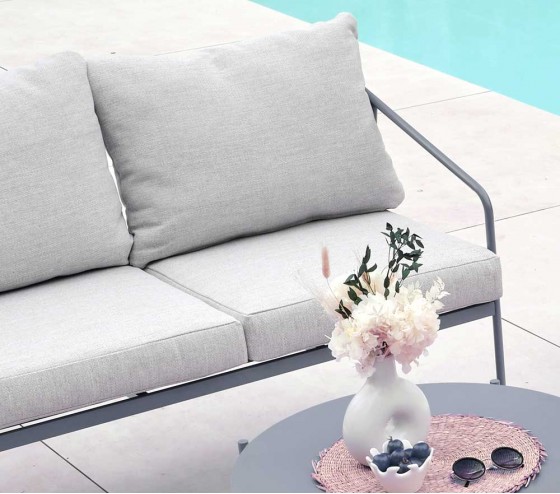 ozalide CAP FERRET - Salon de jardin - 4 places - Anthracite