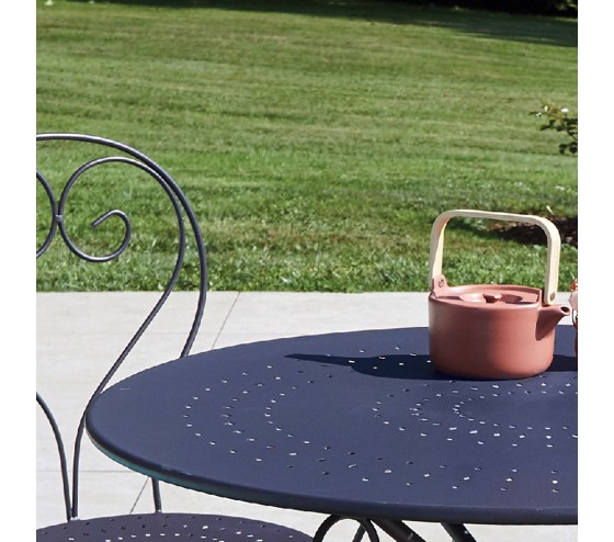 ozalide CASABLANCA - Table de jardin - 4 places - Anthracite ozalide CASABLANCA - Table de jardin - 4 places - Anthracite