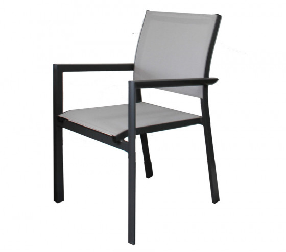 Ozalide ARGOS - Fauteuil De Jardin - Gris Perle