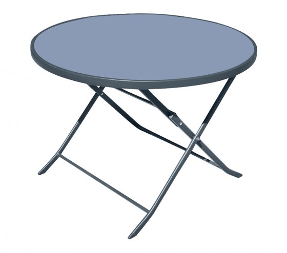 Ozalide CHANTILLY - Table De Jardin Pliante - 4 Places