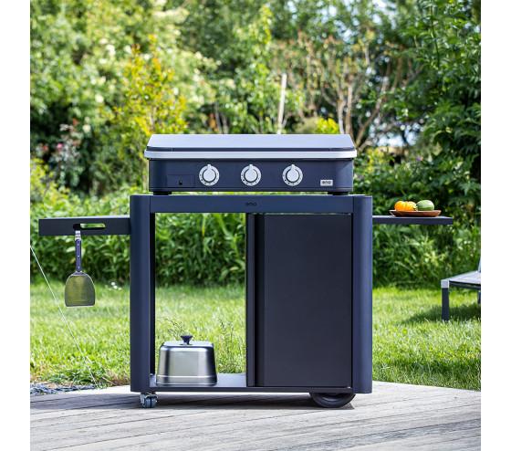 Ozalide Chariot Achille Bleu Navy Et Noir ENO