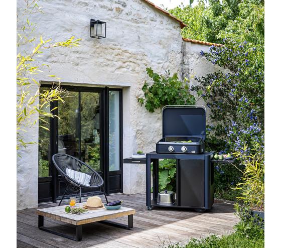 Ozalide Chariot Achille Bleu Navy Et Noir ENO