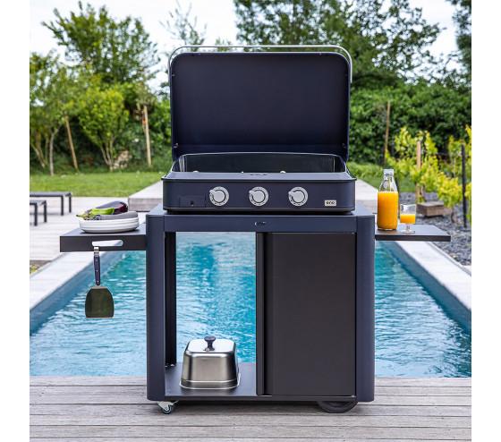 ozalide Chariot Achille bleu navy et noir ENO