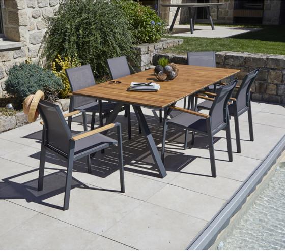 Ozalide CINCINNATI - Table De Jardin - 8 Places