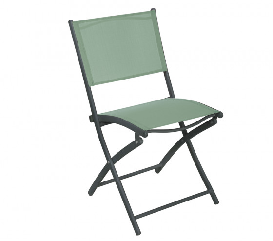 ozalide DIVINE - Chaise de jardin pliante - Vert Sauge