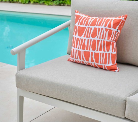 ozalide FONTANA BLANC - Salon de jardin - 5 places