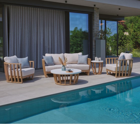 ozalide KUTA - Salon de jardin - 5 places