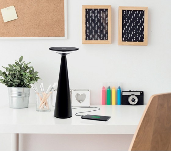 ozalide Lampe à poser DAMA - Noir