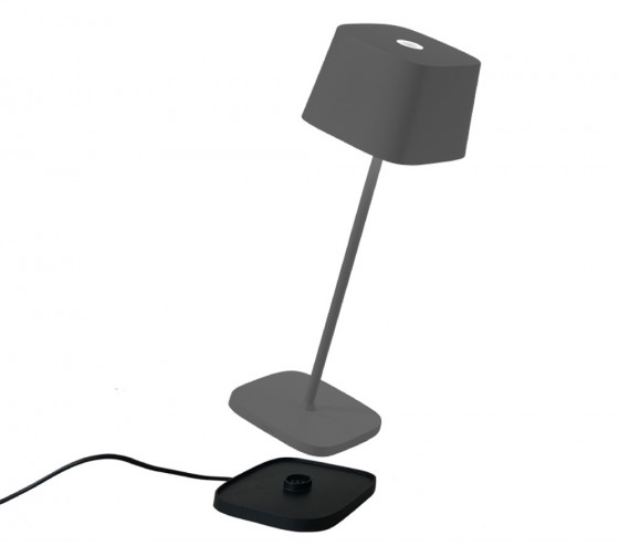 ozalide Lampe à poser OFELIA - Gris Anthracite