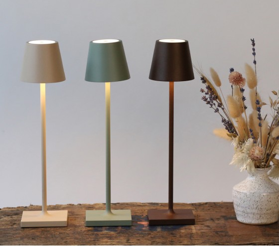 ozalide Lampe à poser POLDINA MICRO - Noir