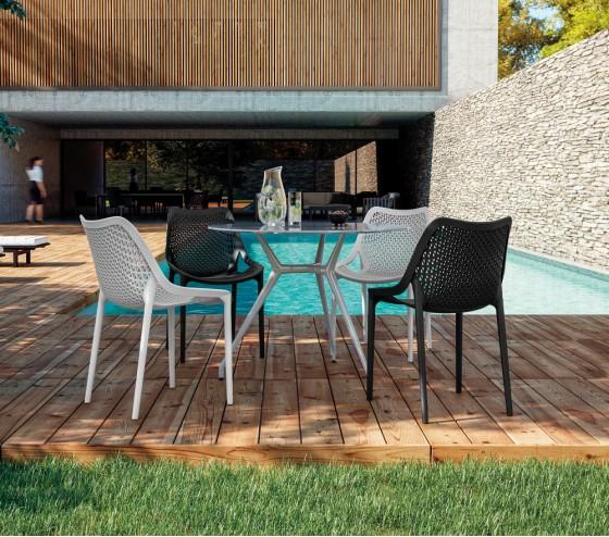 Ozalide MATHIS - Chaise De Jardin - Blanc