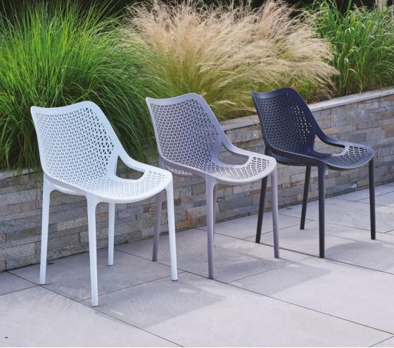 Ozalide MATHIS - Chaises De Jardin - Gris Anthracite