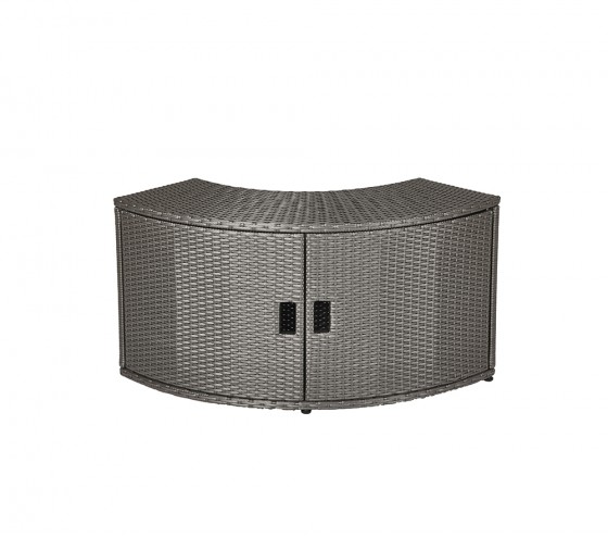 ozalide Meuble fermé pour spa rond Mspa