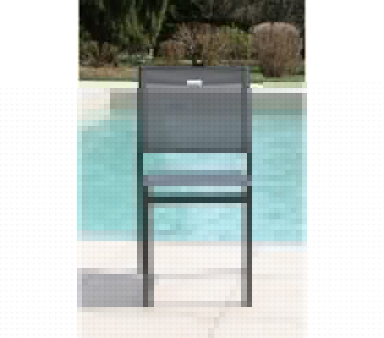 Ozalide MILAN - Chaise De Jardin - Gris