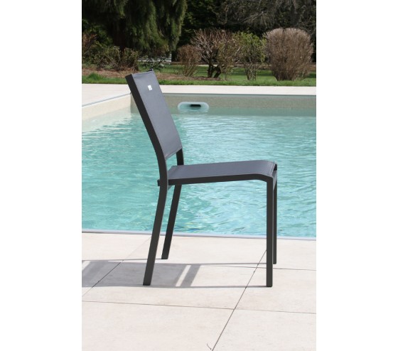 ozalide MILAN - Chaise de jardin - Gris