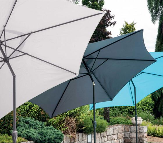 ozalide PHOENIX - Parasol droit Ø3m - Gris Anthracite ozalide PHOENIX - Parasol droit Ø3m - Gris Anthracite