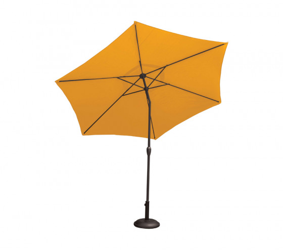 ozalide PHOENIX - Parasol droit Ø3m - Jaune Moutarde