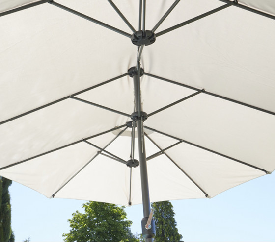 ozalide QUITO - Parasol double et droit - Lin