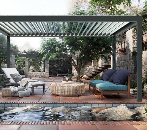 Ozalide SAN DIEGO - Pergola Bioclimatique 12m2