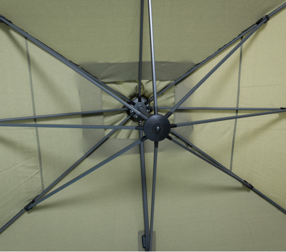 ozalide SAPHIR - Parasol déporté 4x3m - Vert mélèze ozalide SAPHIR - Parasol déporté 4x3m - Vert mélèze