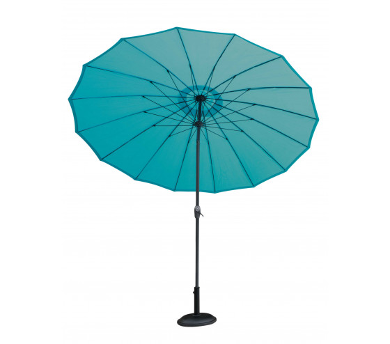 ozalide SHANGHAI - Parasol droit Ø2 7m - Bleu Canard