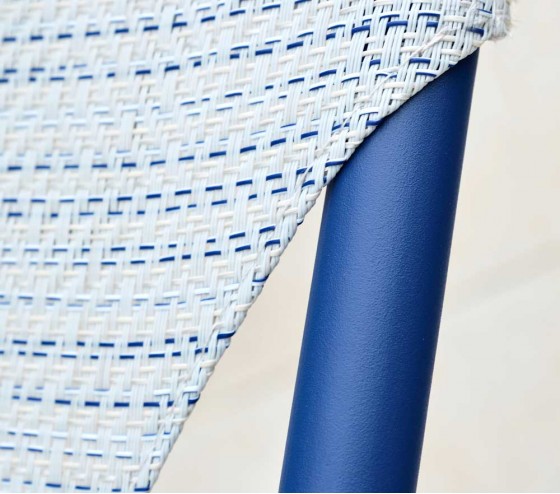 ozalide SUNNY - Lot de 6 Chiliennes - Acier - Bleu nuit