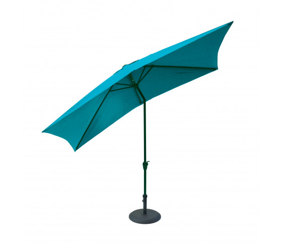 Ozalide VEGAS - Parasol Droit 3x2m - Bleu Canard