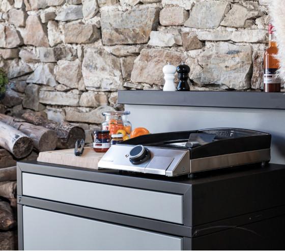 ozalide Plancha électrique Domestic inox - Forge Adour