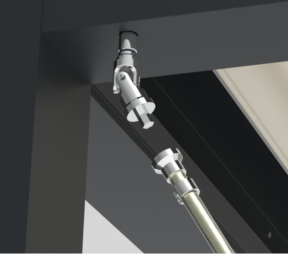 ozalide SAN DIEGO - sur commande Store latéral pour pergola bioclimatique