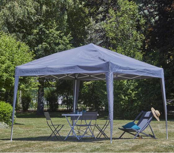 ozalide SPEED - Tonnelle automatique 3x3m - Gris Anthracite