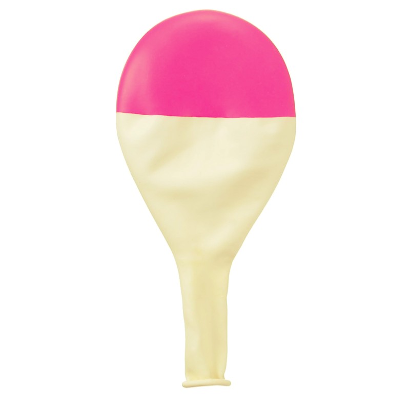 Pa Design 2 Pour 1 - Two Toned Balloon - 6 Ballons Gonflables Bicolores