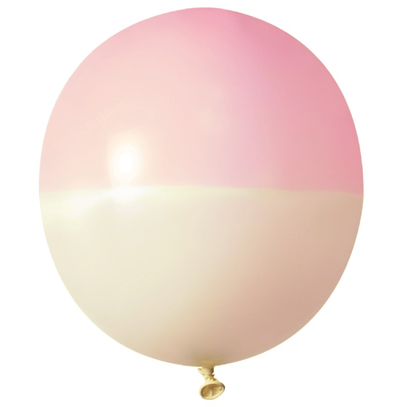 pa design 2 pour 1 - Two Toned Balloon - 6 ballons gonflables bicolores