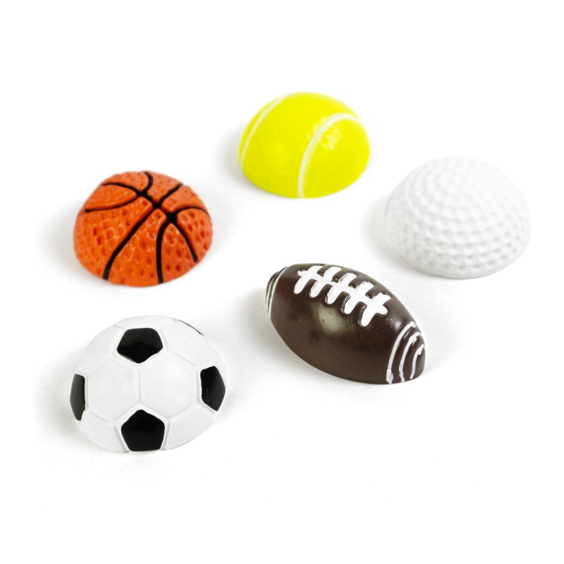 pa design 5 Aimants Sport - golf - foot - rugby - tennis - basket