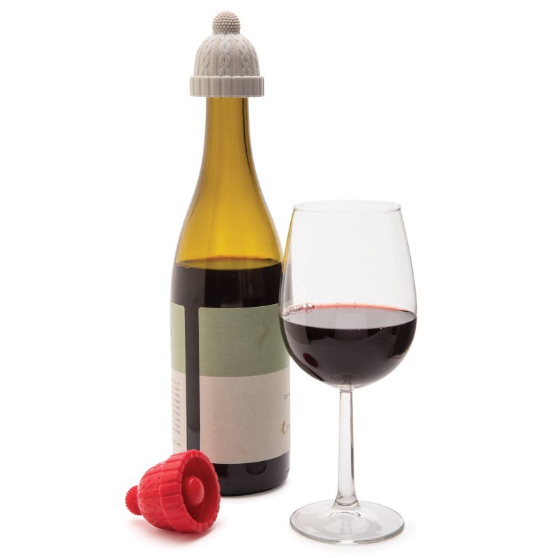 Pa Design Beanie - 2d Choix - 2 Bouchons De Bouteille De Vin