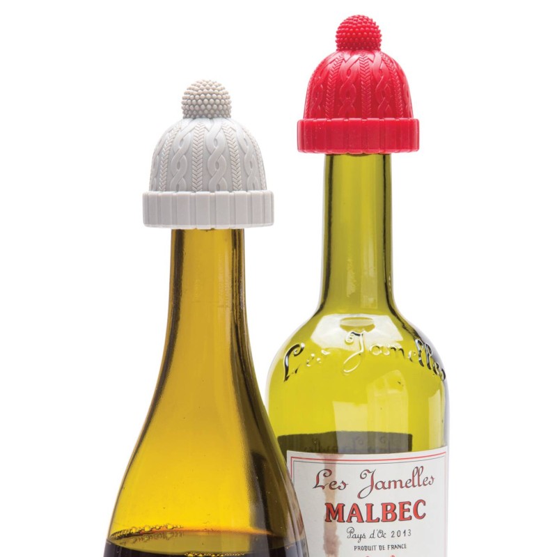 Pa Design Beanie - 2d Choix - 2 Bouchons De Bouteille De Vin
