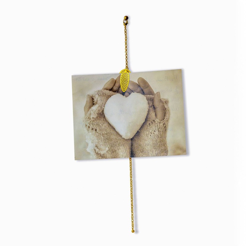 Pa Design Bijou De Mur 1 Feuille - Porte-photo Chaine