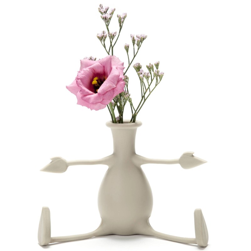 Pa Design Florino - Petit Vase Personnage En Silicone