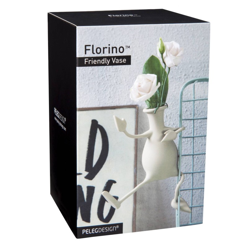 Pa Design Florino - Petit Vase Personnage En Silicone