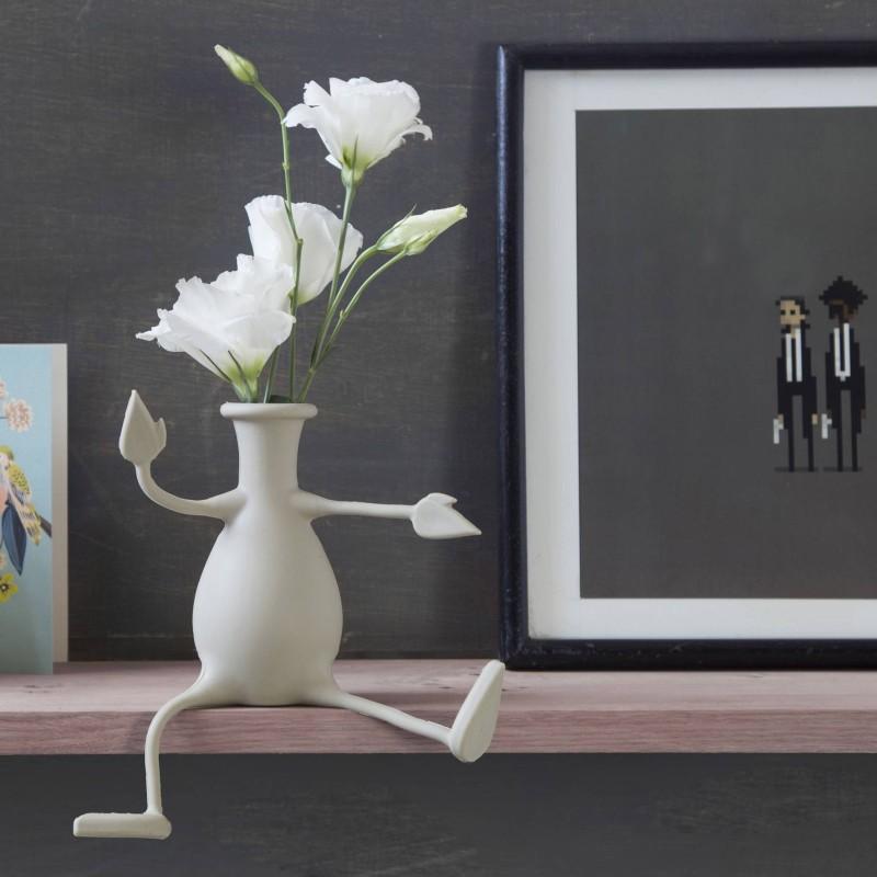 pa design Florino - petit vase personnage en silicone